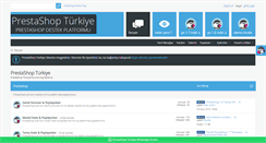 Desktop Screenshot of prestashopturkiye.com